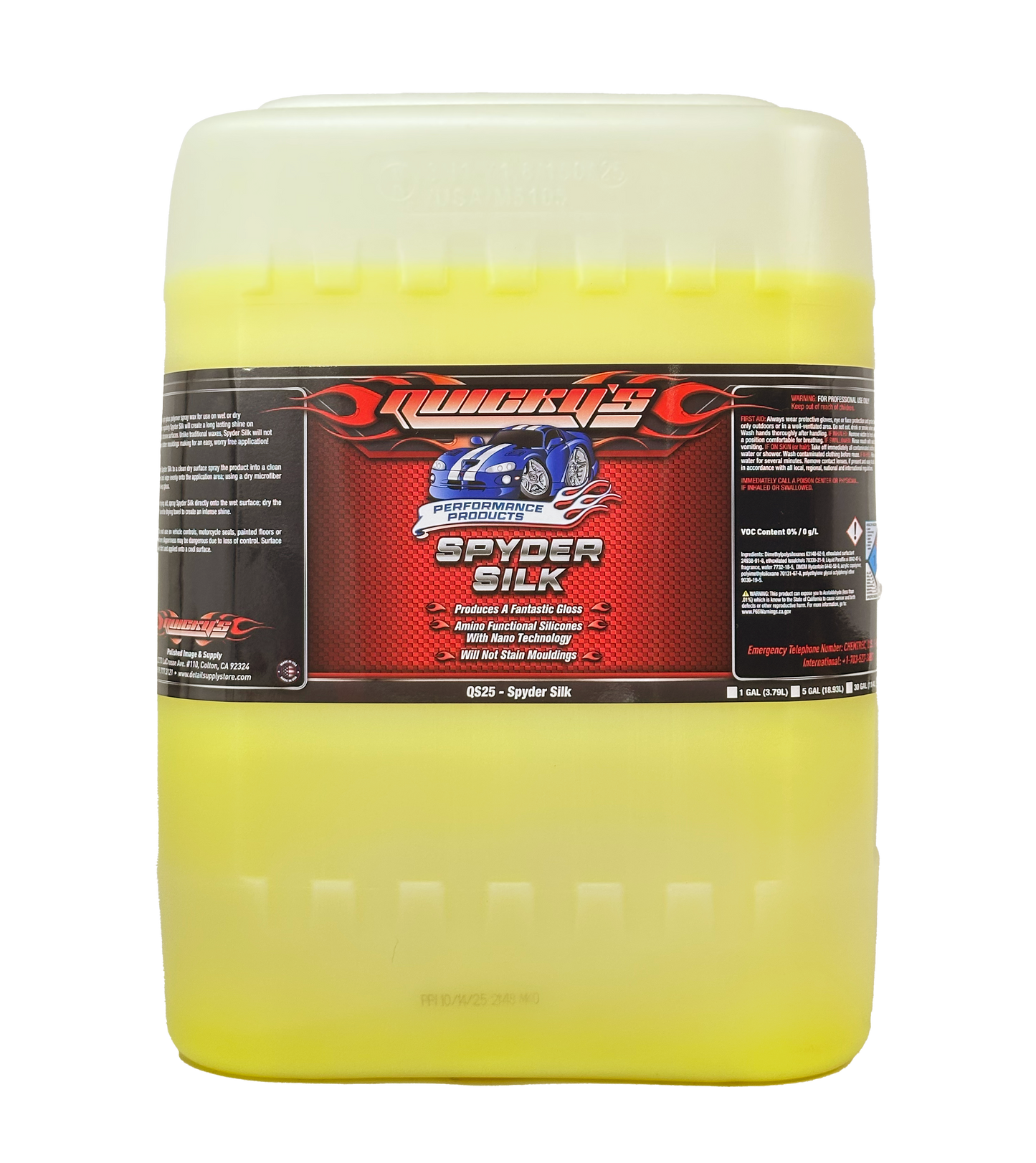 Quicky's Spyder Silk 5 Gal