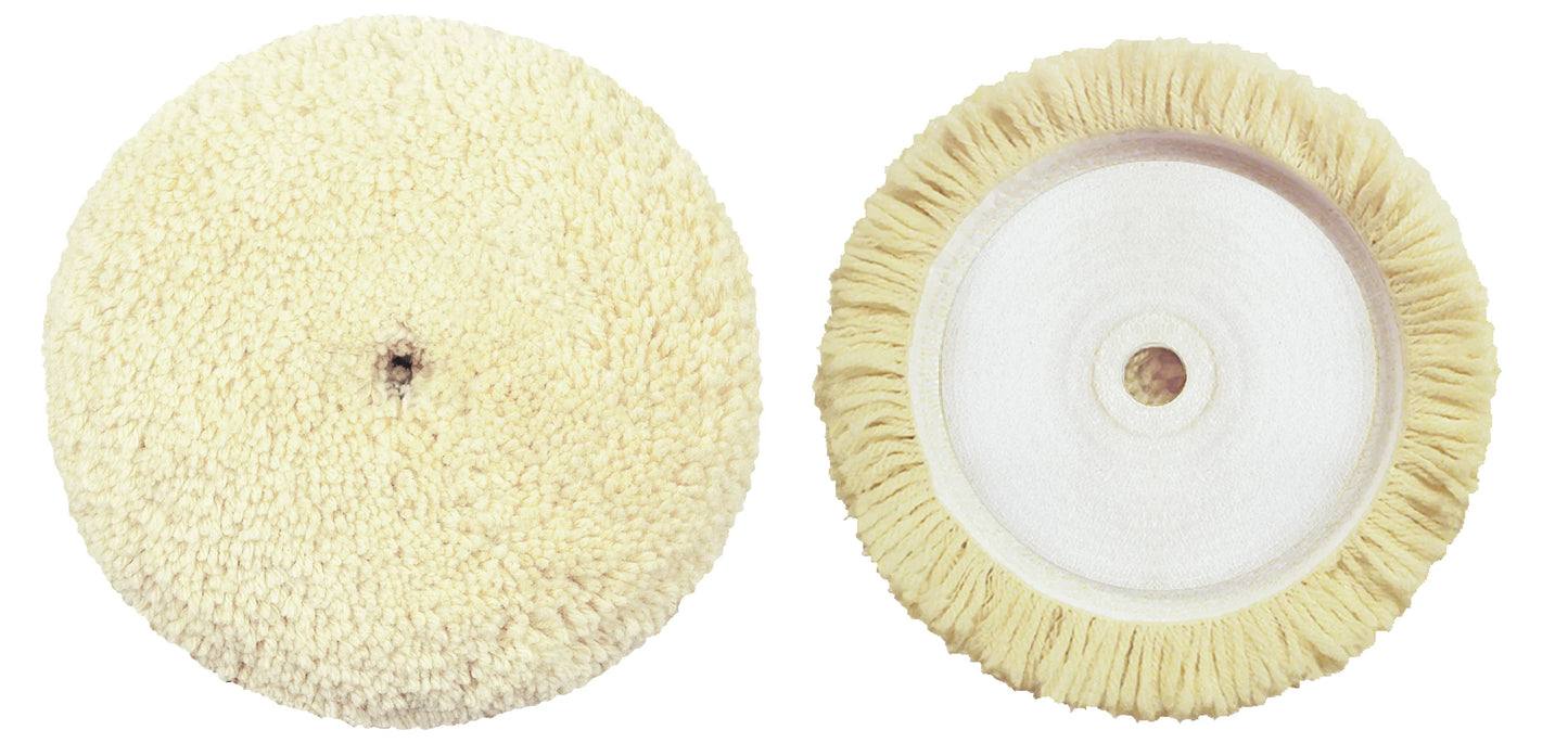 Tuffer Buffer 7" Rotary Wool Pad (1" short pile)