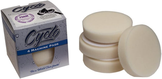 White 4" cyclo pack of 4