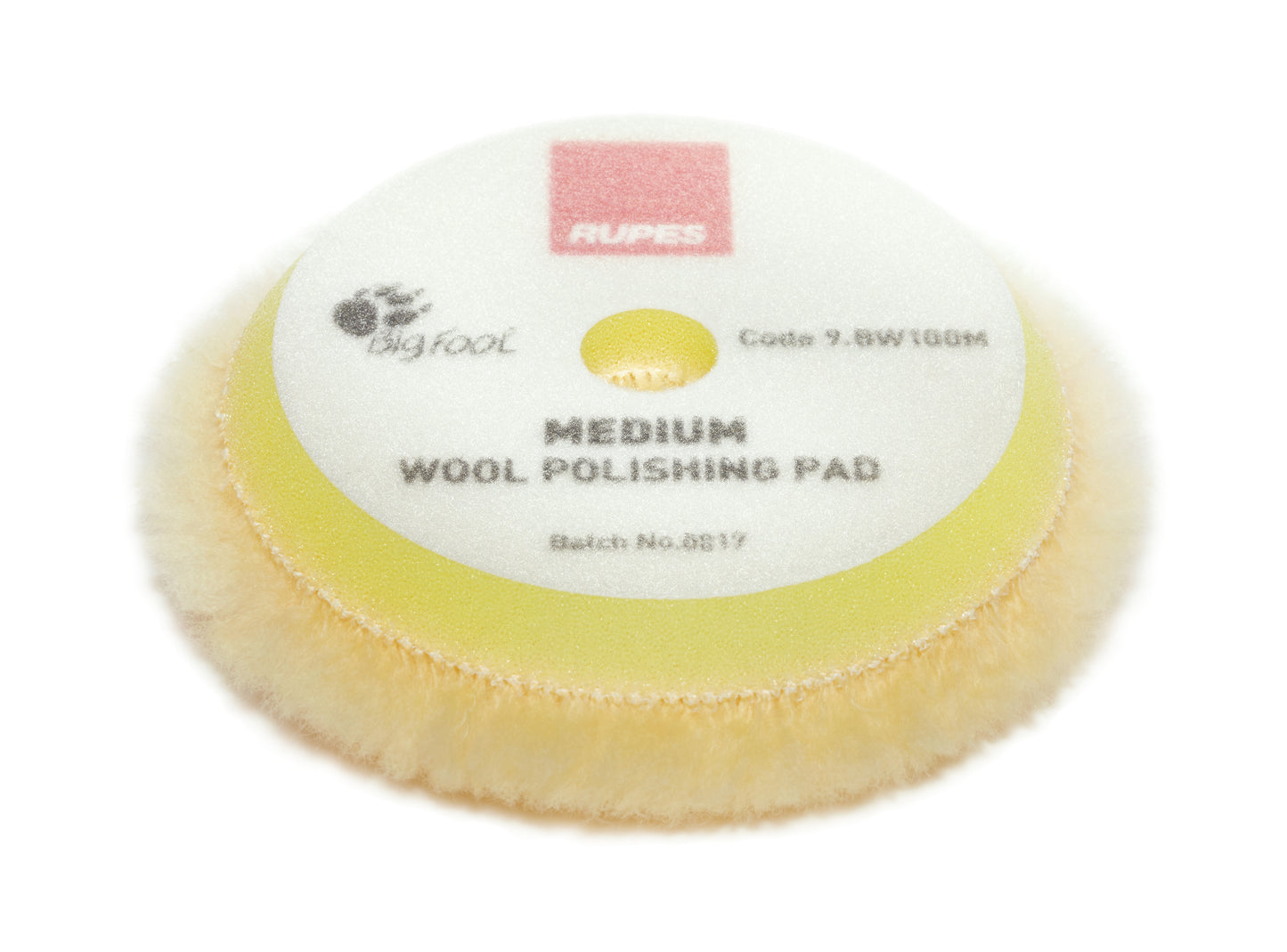 3" Rupes Medium DA Wool Pad 80/90mm