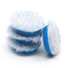 1.5" Rupes DA Coarse Blue Wool Cutting Pad 4 pack