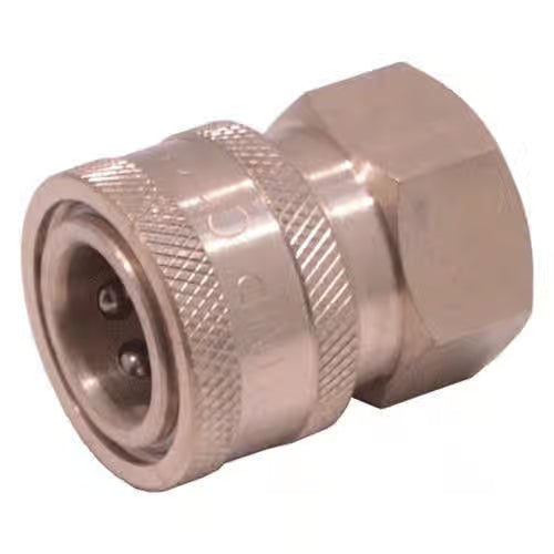 3/8" Brass Q/C Female Socket-Brass 3/8