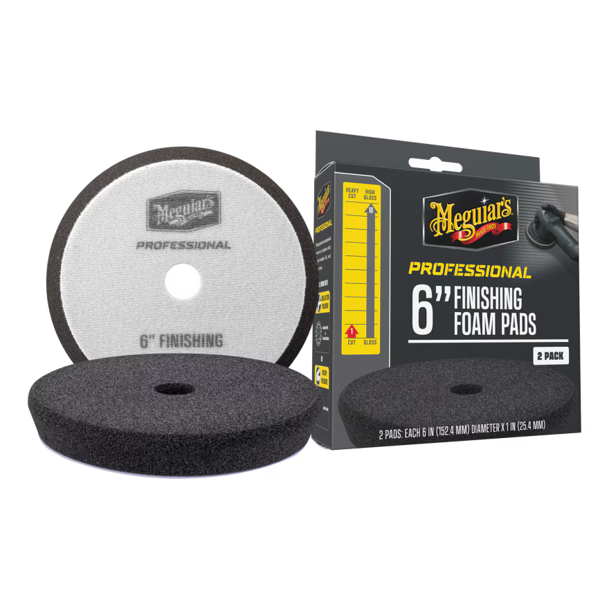 Meguiar's Finishing Foam Pads 6" (2 pack)