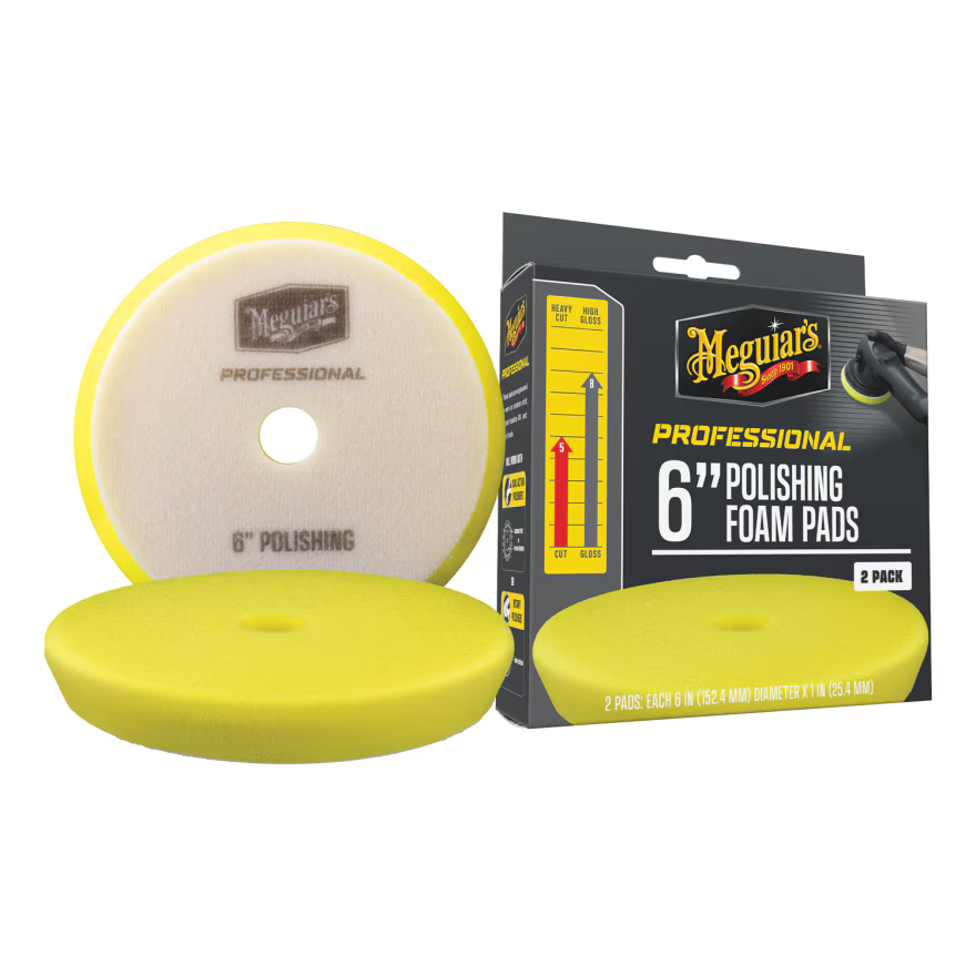 Meguiar's Polishing Foam Pads 6" (2 pack)