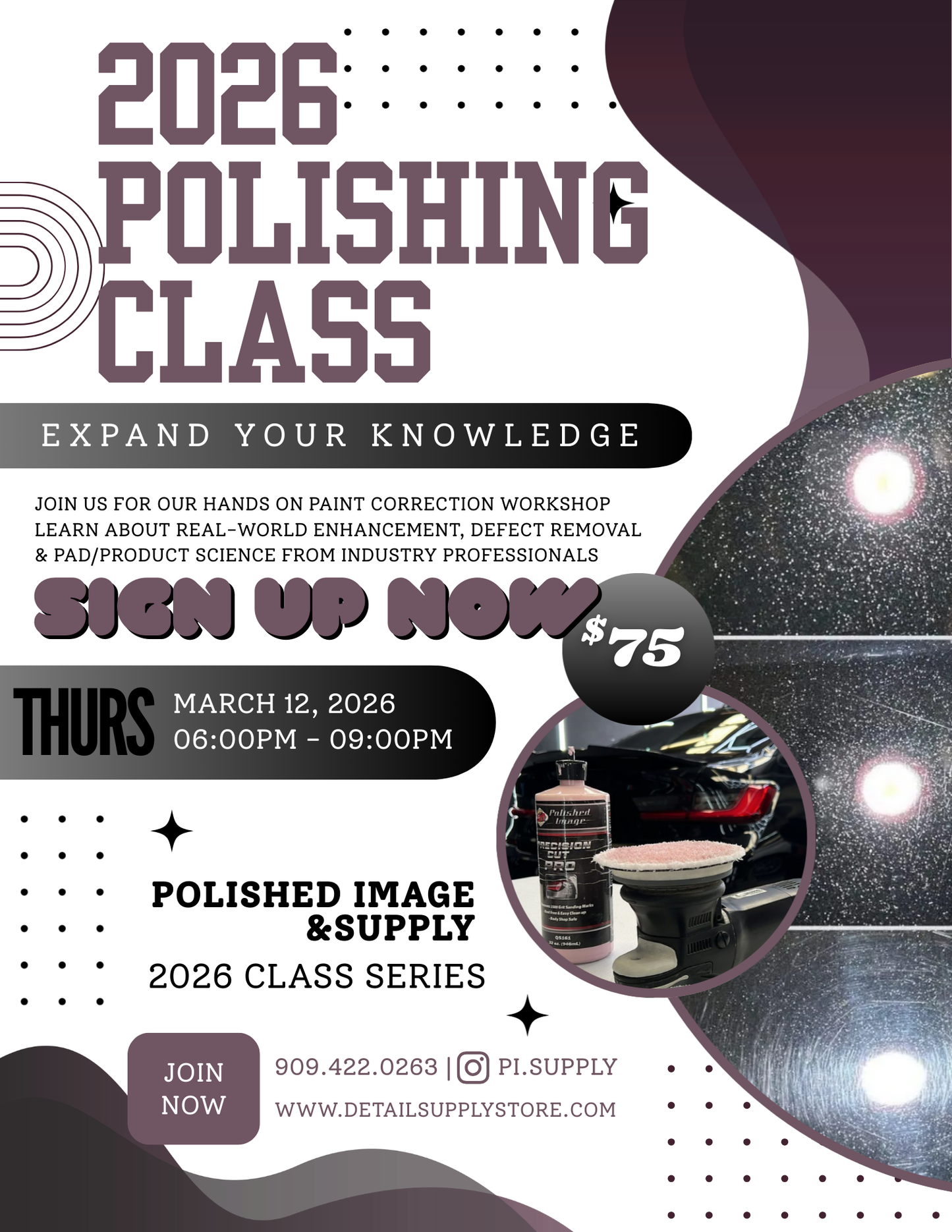 MARCH 2026 POLISHING CLASS
