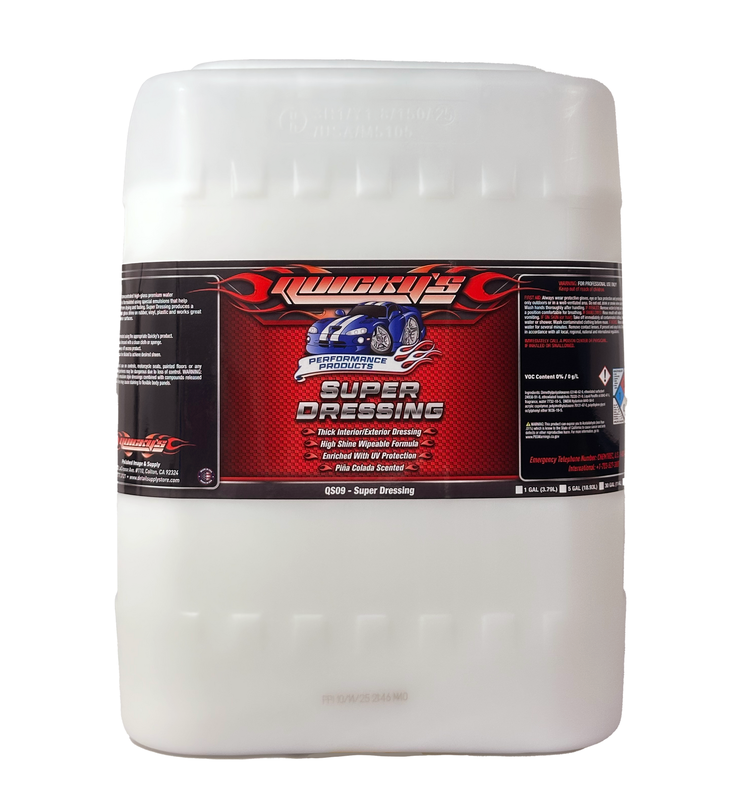 Quicky's Super Tire Dressing 5gal