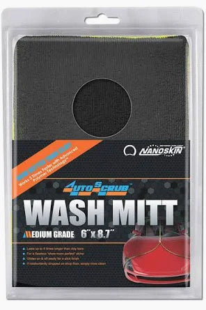Autoscrub Clay Wash Mitt, (Med. Grade)