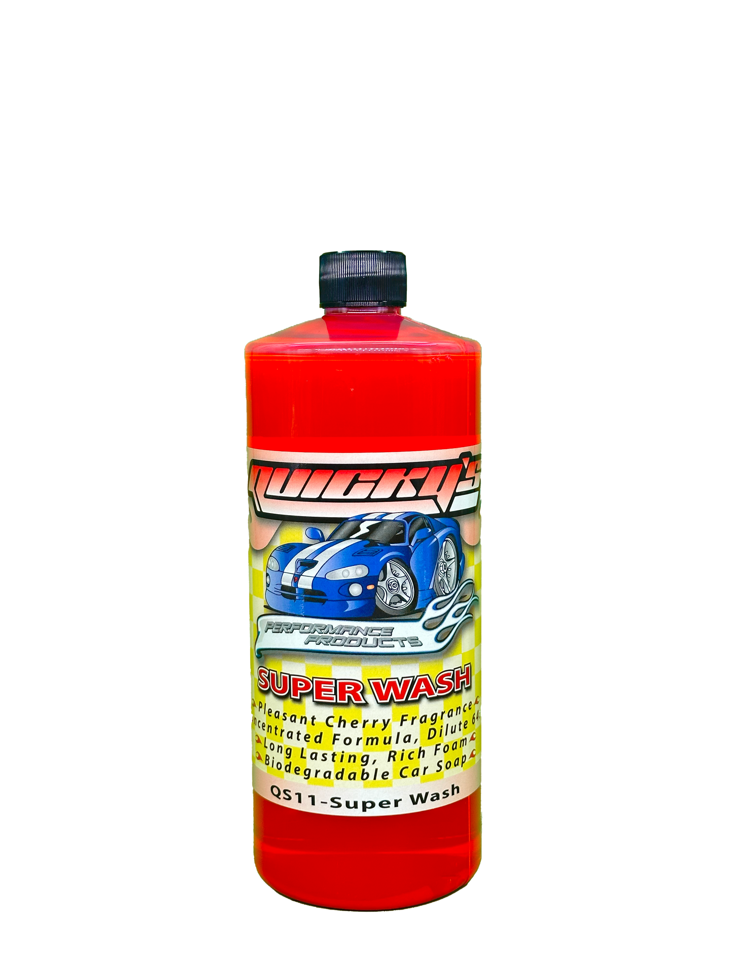 Quicky's Super Wash Concentrate Cherry Soap 32oz
