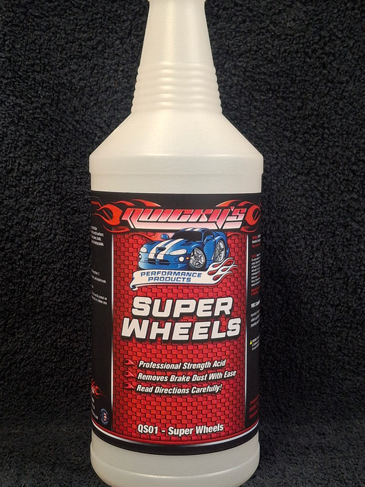 Super Wheels Labeled Bottle - 32oz