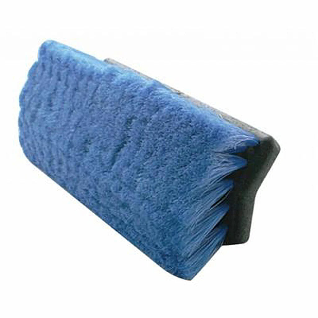 Bi-Level Blue Truck Brush 13"