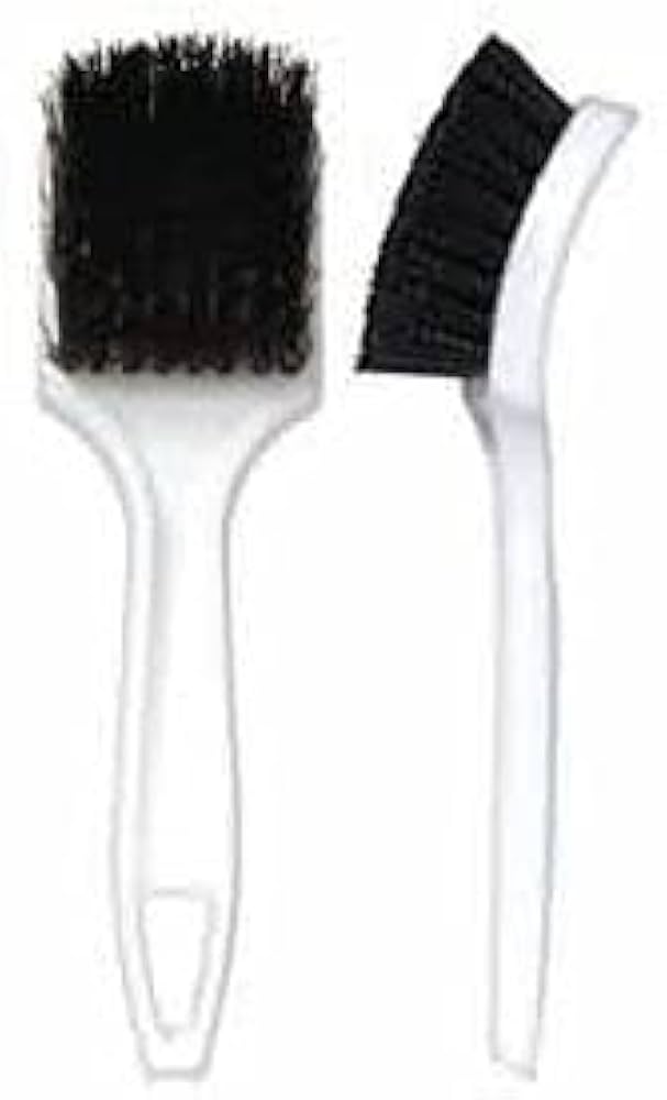 White Handle Carpet Brush