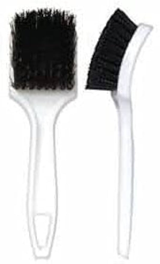 White Handle Carpet Brush