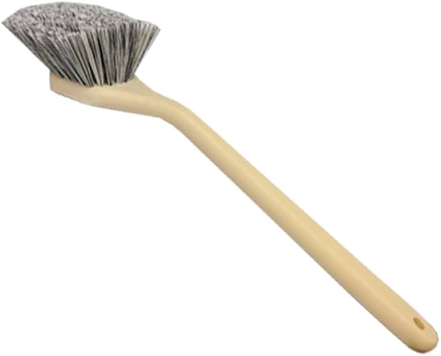 Long Handle Grey Angled Brush