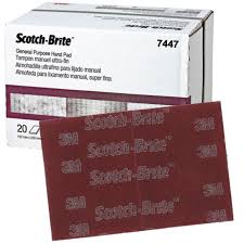 Scotchbrite Ultra Fine Pads-Gray