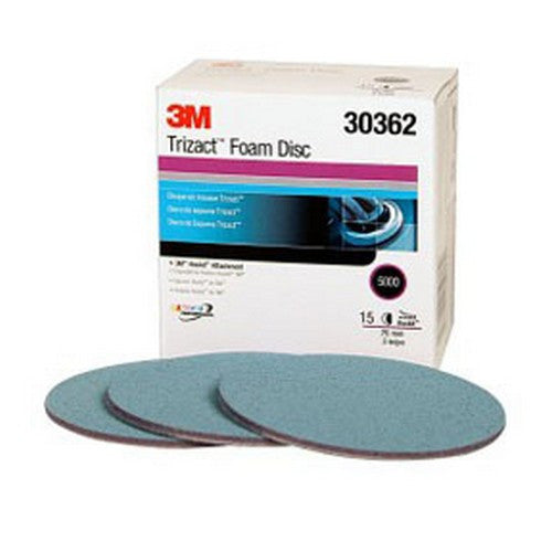 Mini, Trizact, Foam Disc 5000-bx of 15