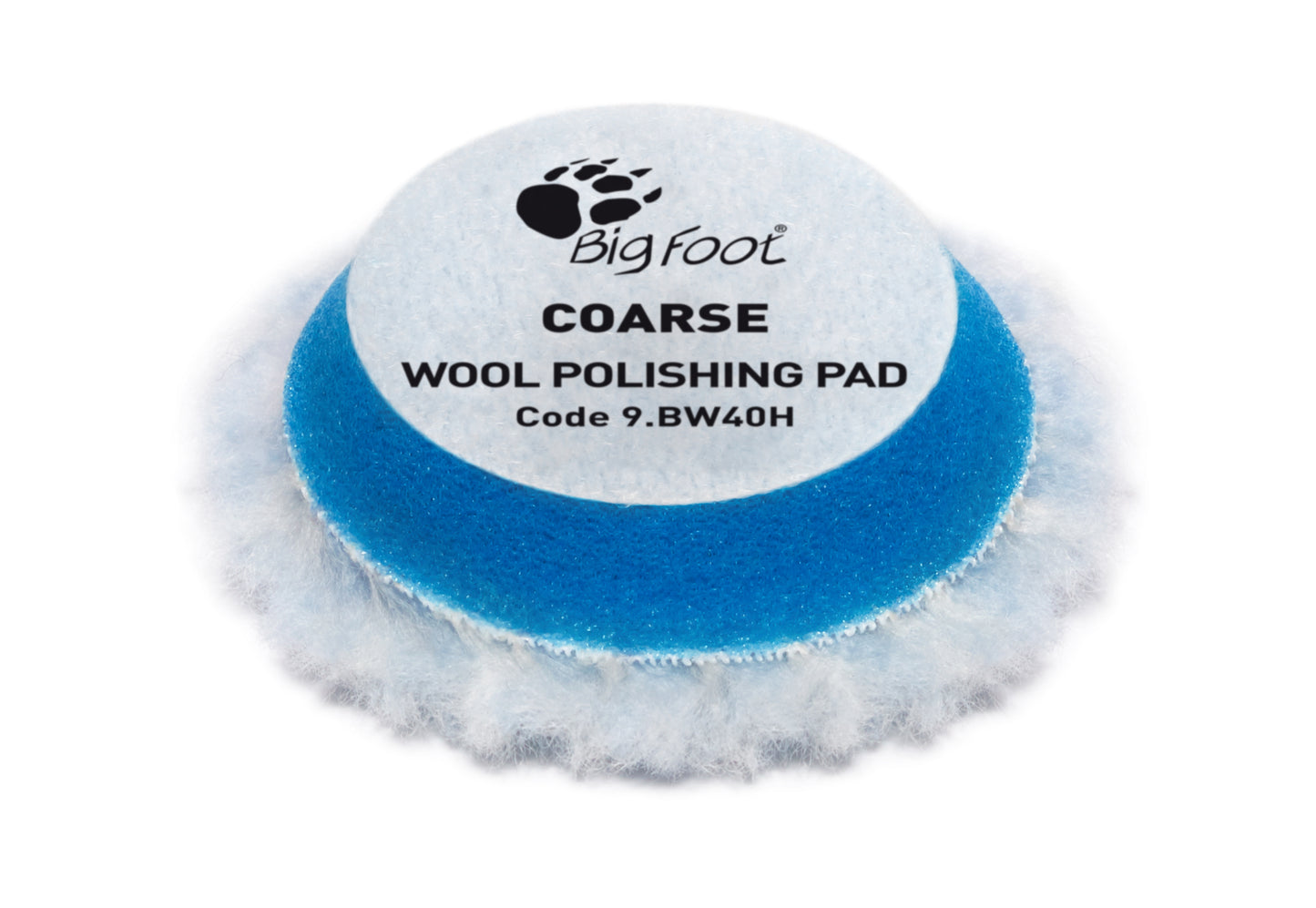 1.5" Rupes DA Coarse Blue Wool Cutting Pad 4 pack