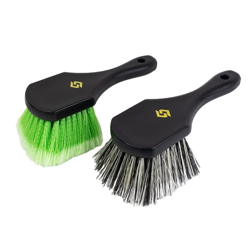 Short Handle Green Brush