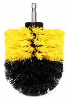 Yellow and Black Drill Brush