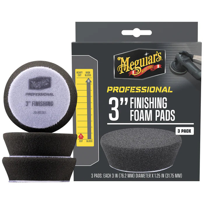 Meguiar's Finishing Foam Pads 3" (2 pack)
