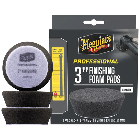 Meguiar's Finishing Foam Pads 3" (2 pack)