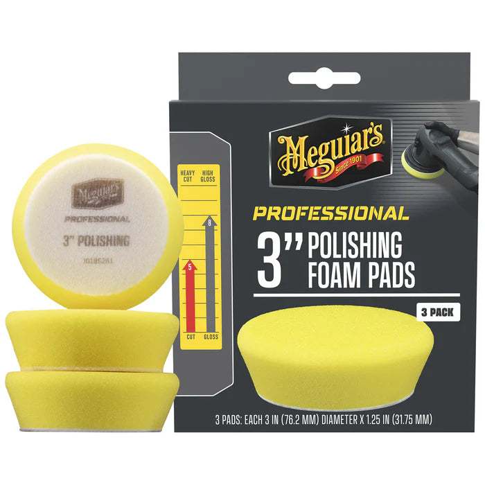 Meguiar's Polishing Foam Pads 3" (3 pack)