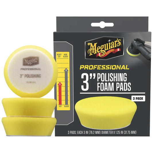 Meguiar's Polishing Foam Pads 3" (3 pack)