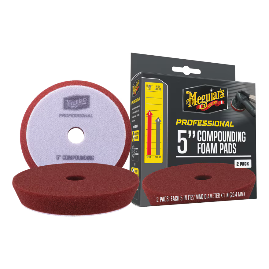 Meguiar's Compounding Foam Pads 5" (2 pack) (Copy)
