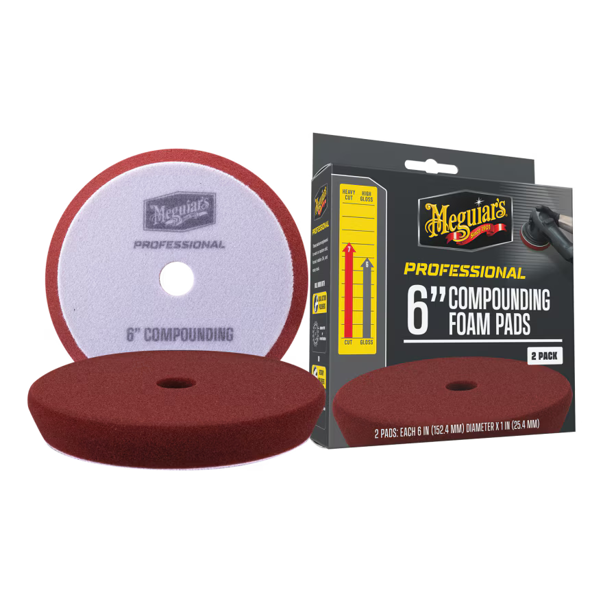 Meguiar's Compounding Foam Pads 6" (2 pack)