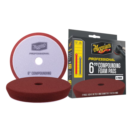Meguiar's Compounding Foam Pads 6" (2 pack)