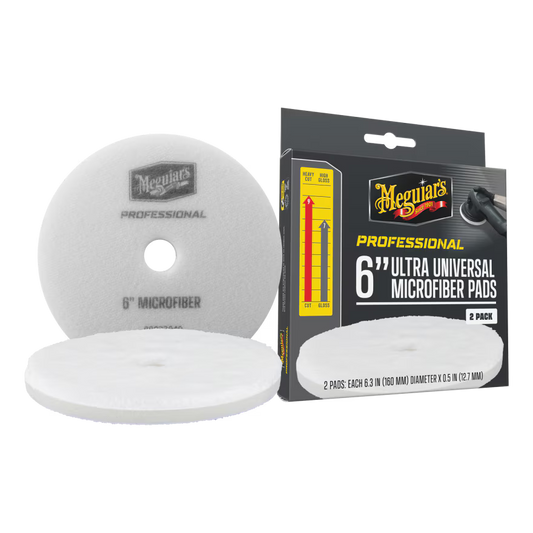 Meguiar's Ultra Universal Microfiber Pads 6" (2 pack)