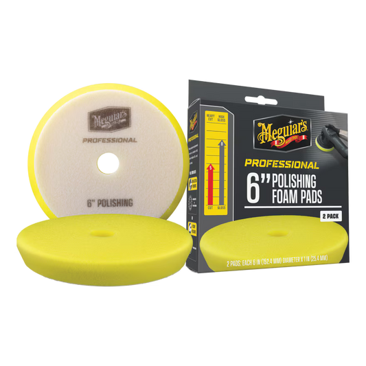 Meguiar's Polishing Foam Pads 6" (2 pack)