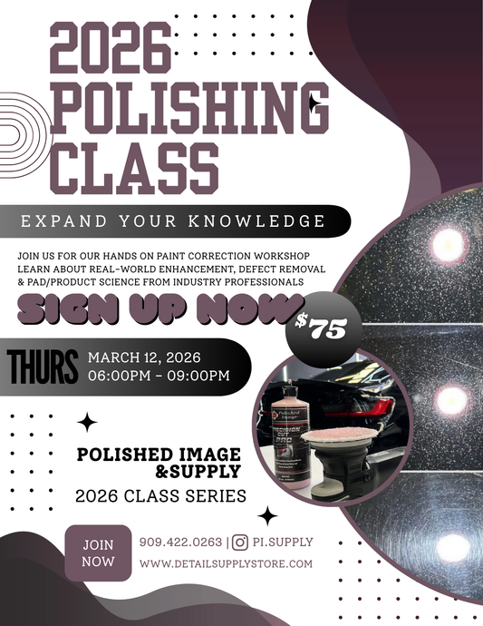 MARCH 2026 POLISHING CLASS