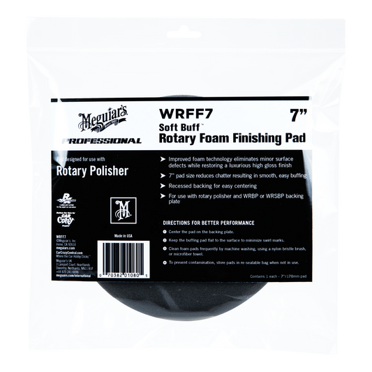 Finishing Black Pad 7" Rotary