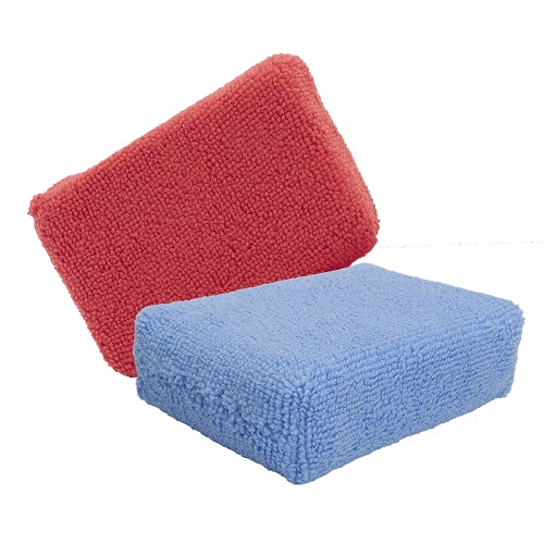 Red Rectangular Microfiber Applicator