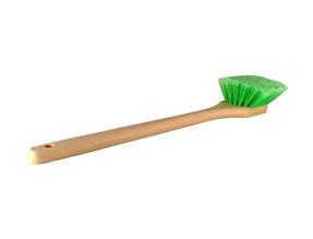 Green Long Handle Body Brush