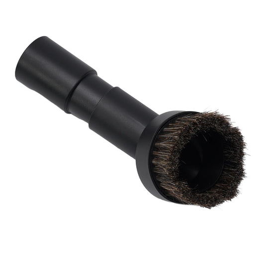Round Horse Hair Brush Vacuum Attachment - 1.5"